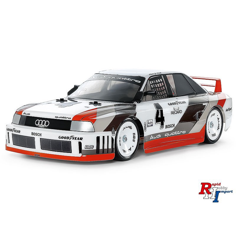 RC Audi 90 quattro Racing (TT-02), Tamiya, Modelbouw RC
