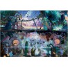 Puzzle Metallic Fantasy - Mysterious city 500 stukjes Interdruk