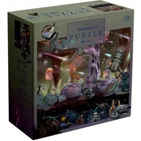 Puzzle Metallic Fantasy - Space Quest, 500 stukjes Interdruk