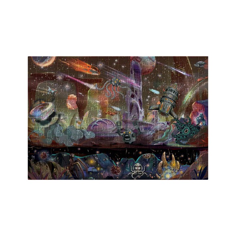 Puzzle Metallic Fantasy - Space Quest 500 stukjes Interdruk