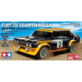 RC Fiat 131 Abarth Rally Olio Fiat (MF-01X), Tamiya, Modelbouw RC