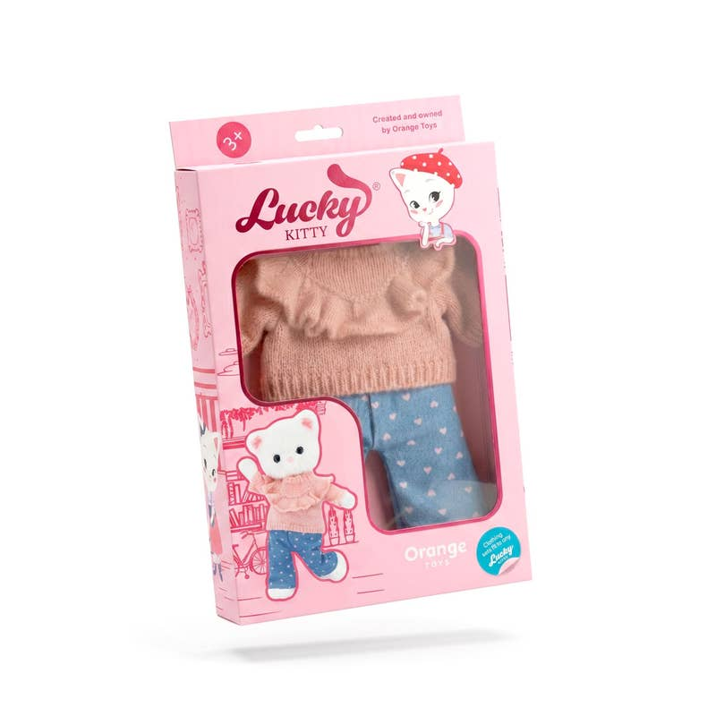 Lucky Kitty, Lucky Sophie: Denim Hearts