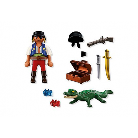 Playmobil SpecialPlus - 72154 Piraat vs. Kaaiman