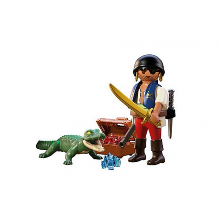 Playmobil SpecialPlus - 72154 Piraat vs. Kaaiman
