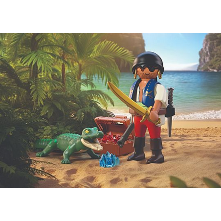 Playmobil SpecialPlus - 72154 Piraat vs. Kaaiman