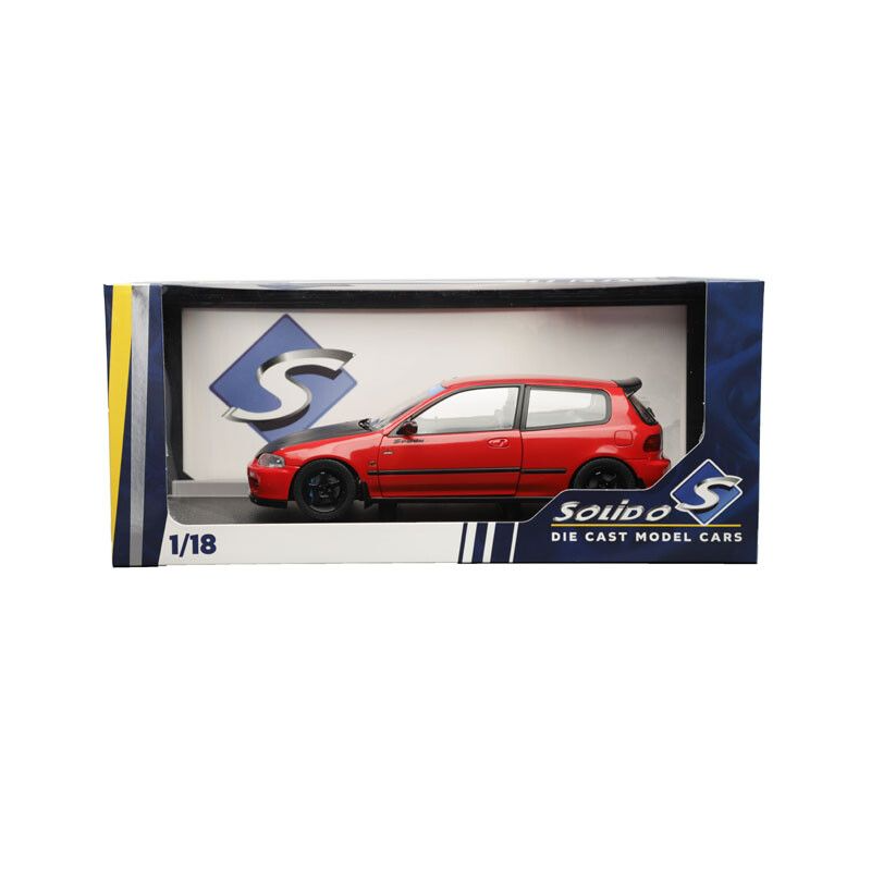 Honda Civic (EG6) Spoon version '91, rood - 1:18 - Solido