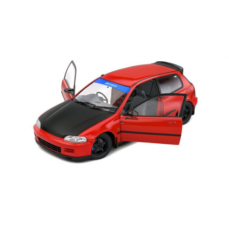 Honda Civic (EG6) Spoon version '91, rood - 1:18 - Solido