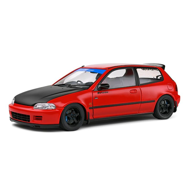 Honda Civic (EG6) Spoon version '91, rood - 1:18 - Solido