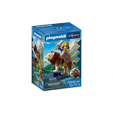 Playmobil Knights - Leeuw met gouden ridder, 72212
