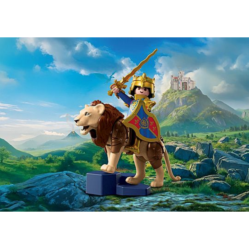 Playmobil Knights - Leeuw met gouden ridder, 72212