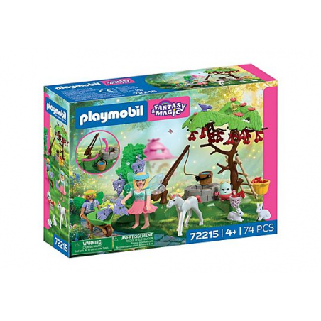 Playmobil Fantasy & Magic - Feeëntuin met eenhoornveulen, 72215