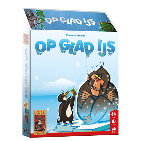 Op glad ijs - Kaartspel, 999 Games