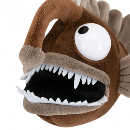 Plush Keychain, Brown Anglerfish 15cm