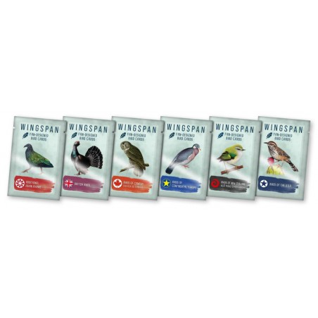 Wingspan uitbreiding: Fan Pack set - Bordspel, 999games