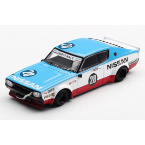 Nissan GT-R Skyline Kenmeri L.W. Racing nr28 75 Concept '24, wit, 1:64, MiniGT (1212)