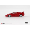 Lamborghini Countach 25th anniversary '88, rood, 1:64, MiniGT (1192)