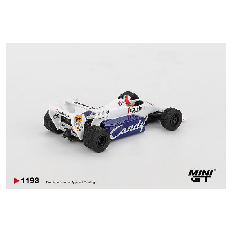 Toleman TG184 nr20 Johnny Cecotto Monaco GP '84 1:64, MiniGT (1193)