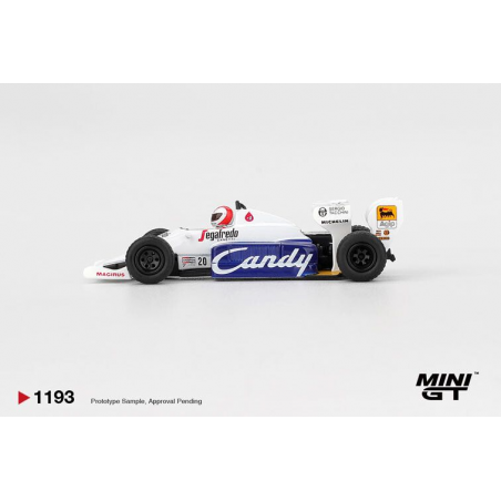 Toleman TG184 nr20 Johnny Cecotto Monaco GP '84 1:64, MiniGT (1193)
