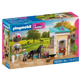 Playmobil  horses - Kleine stal met hoefsmid, 72131