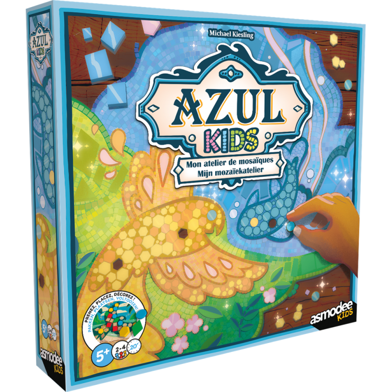 Azul Kids- Bordspel, Asmodee