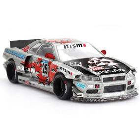 Nissan Skyline GT-R (R34) Kaido Star Racing V1 '99, Kaido house, Mini GT (197)