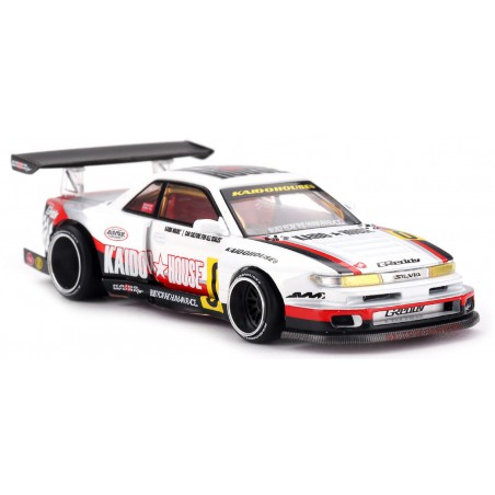 Nissan Silvia S13-R Circuit Spec V1 '91, Kaido house, Mini GT (251)