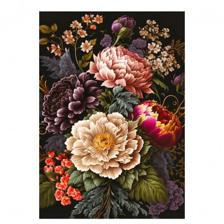 Puzzle Flowers No.4, 500 stukjes Interdruk