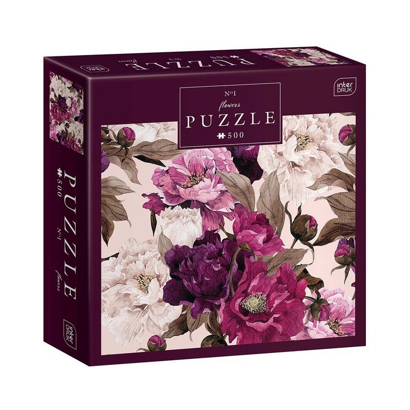 Puzzle Flowers No.1, 500 stukjes Interdruk