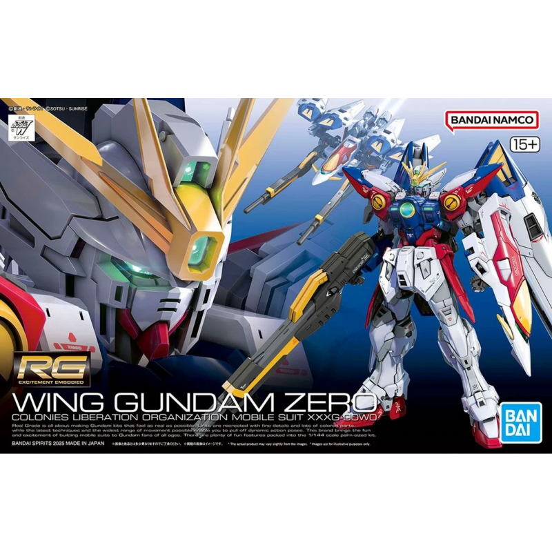 Gundam: RG WING GUNDAM ZERO 1:144,  Bandai