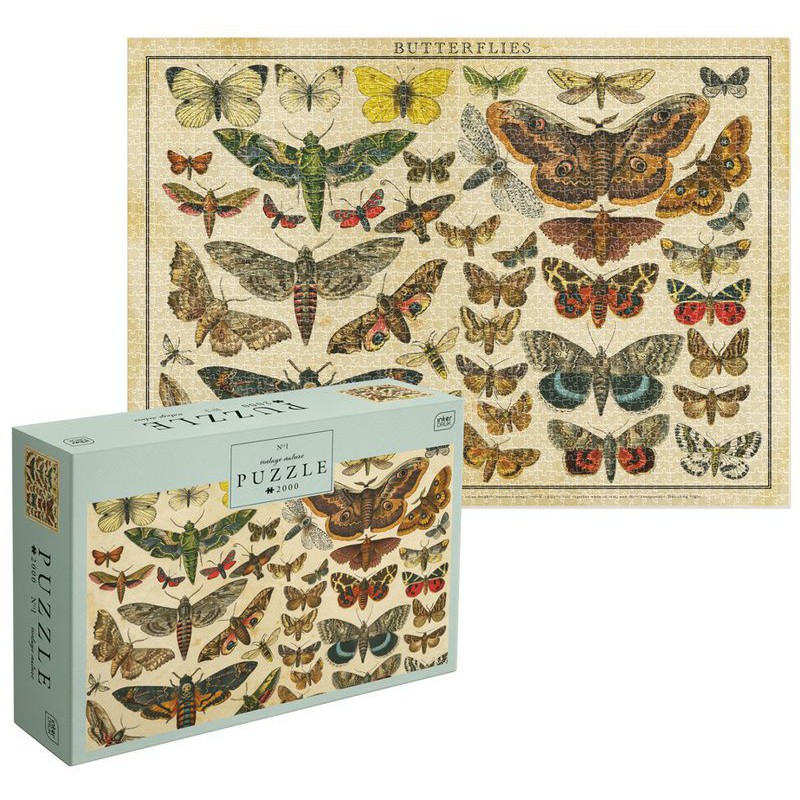 Puzzle Vintage nature No.1, 500 stukjes Interdruk