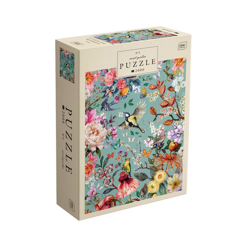Puzzle Secret garden No.1, 2000 stukjes Interdruk
