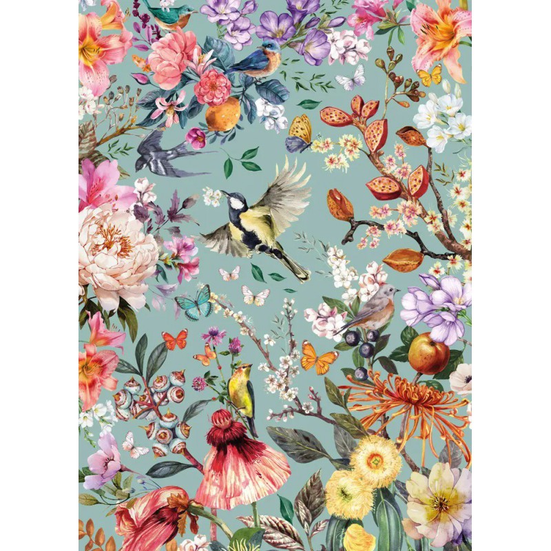 Puzzle Secret garden No.1, 2000 stukjes Interdruk