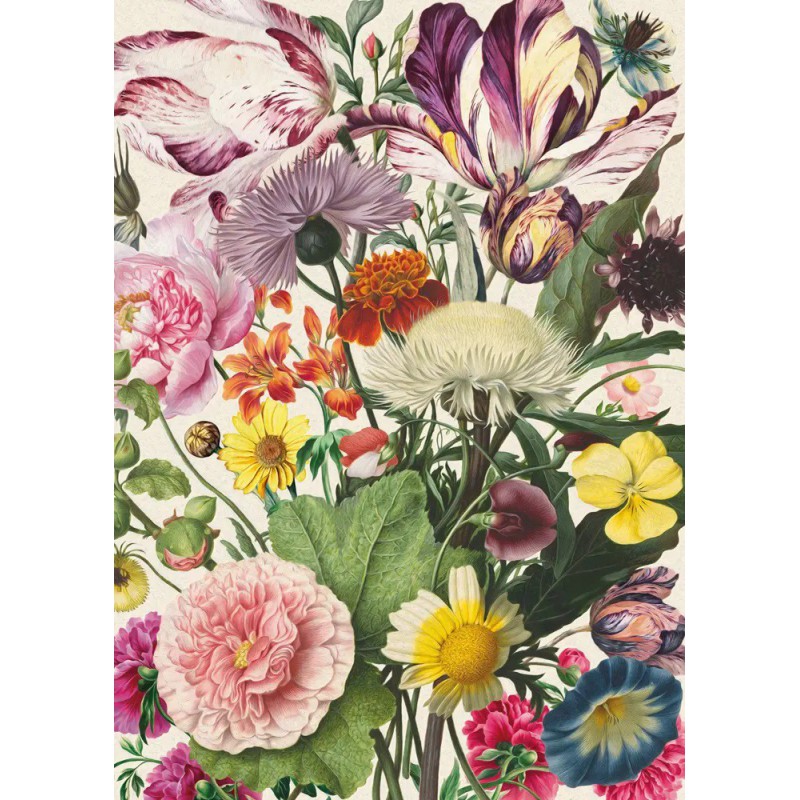Puzzle Flowers No.1, 2000 stukjes Interdruk