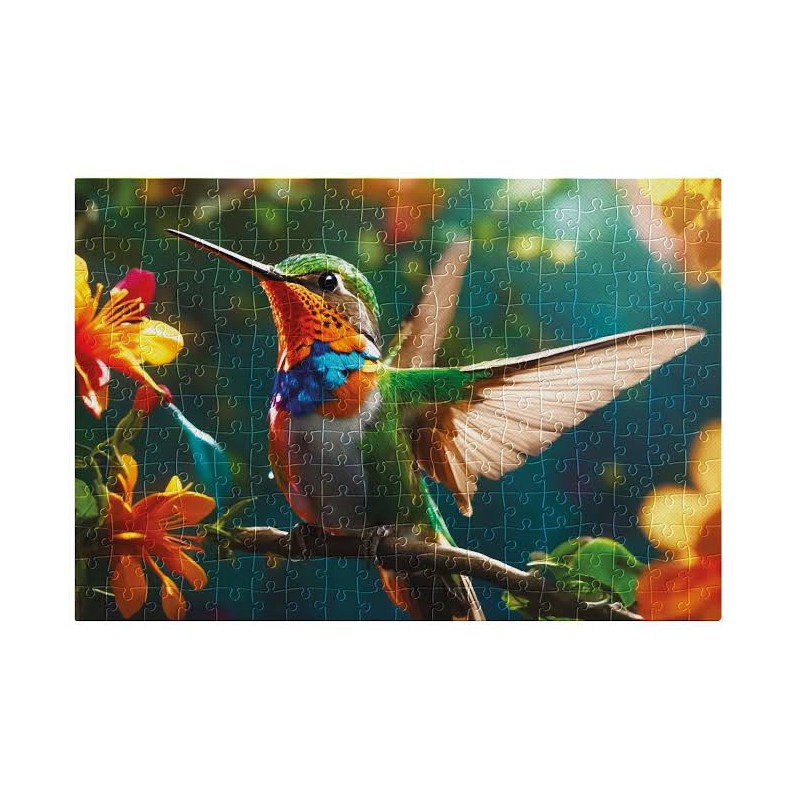 Puzzle Colourful Nature 8 - Hummingbird, 250 stukjes Interdruk