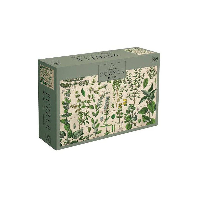 Puzzle Vintage Nature No.1, 1000 stukjes Interdruk