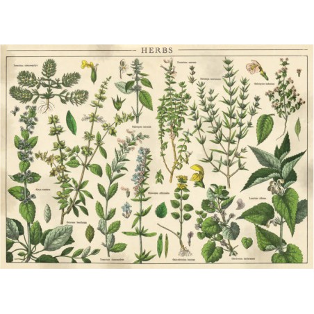 Puzzle Vintage Nature No.1, 1000 stukjes Interdruk