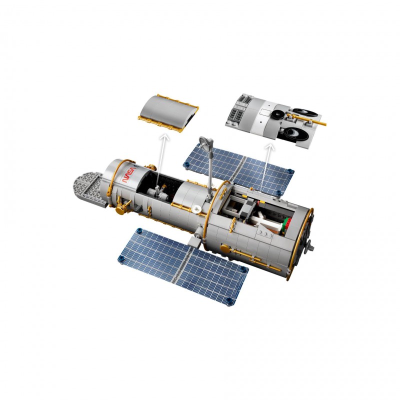 LEGO ICONS - 11382 Hubble ruimtetelescoop