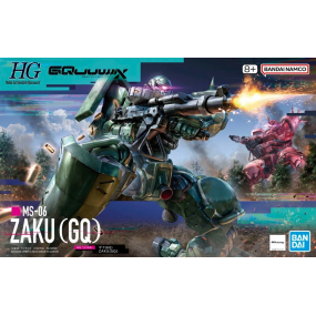 Gundam: HG ZAKU (GQ) 1:144,  Bandai
