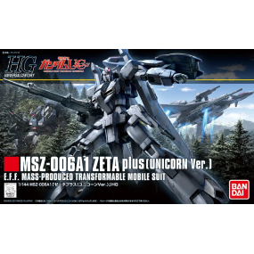 Gundam: HG ZETA PLUS UNICORN Ver. 1:144,  Bandai