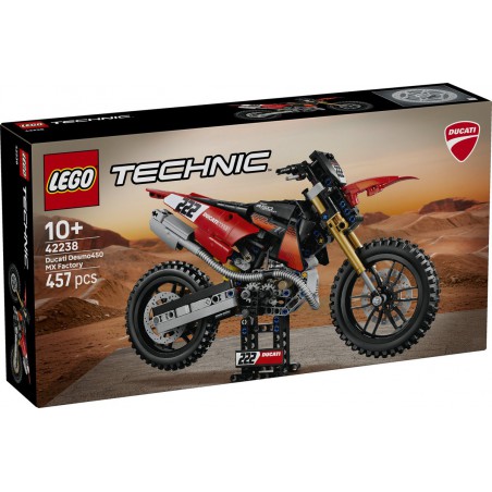 LEGO TECHNIC - 42238 Ducati Desmo450 MX Factory motor