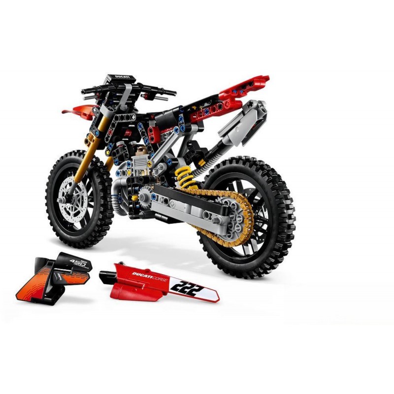 LEGO TECHNIC - 42238 Ducati Desmo450 MX Factory motor