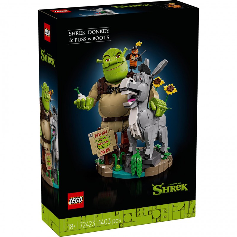 LEGO - 72423 Shrek, Ezel en de Gelaarsde Kat