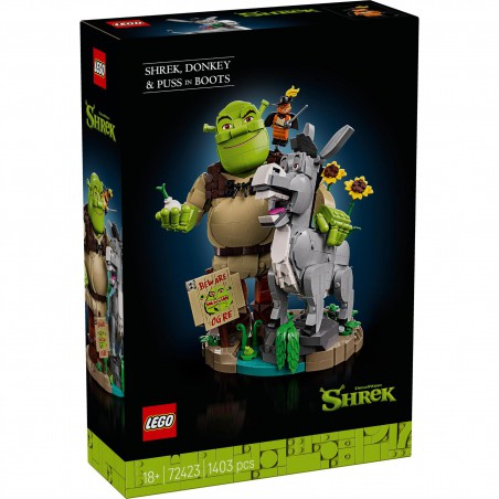 LEGO - 72423 Shrek, Ezel en de Gelaarsde Kat