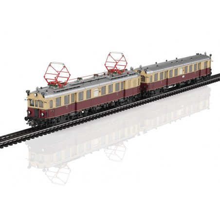 Märklin-H0, Motorwagen eLT 1126 met stuurstandrijtuig eLS 2126, 39852
