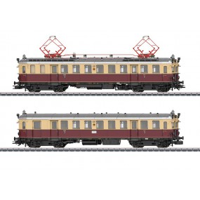 Märklin-H0, Motorwagen eLT 1126 met stuurstandrijtuig eLS 2126, 39852
