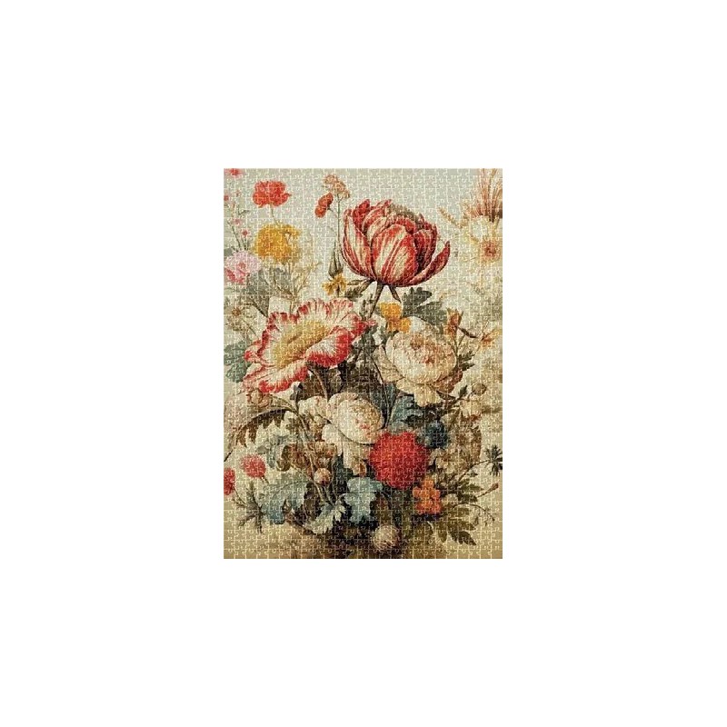 Puzzle Flowers No.6 1000 stukjes Interdruk