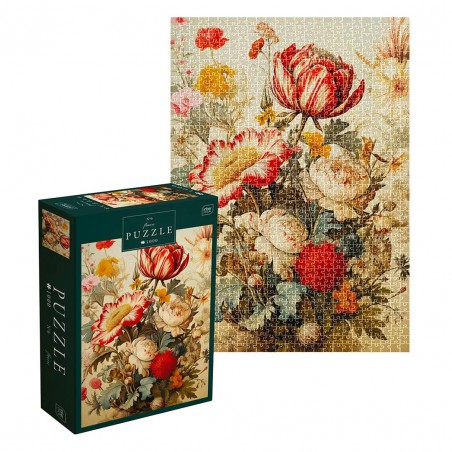 Puzzle Flowers No.6 1000 stukjes Interdruk