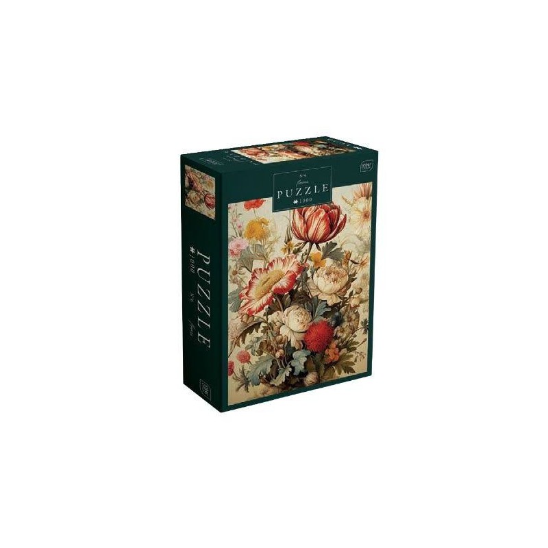 Puzzle Flowers No.6, 1000 stukjes Interdruk