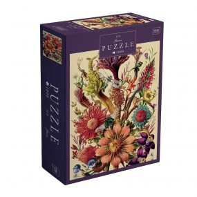 Puzzle Flowers No.5, 1000 stukjes Interdruk
