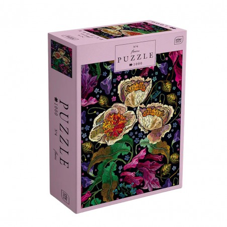 Puzzle Flowers No.4, 1000 stukjes Interdruk